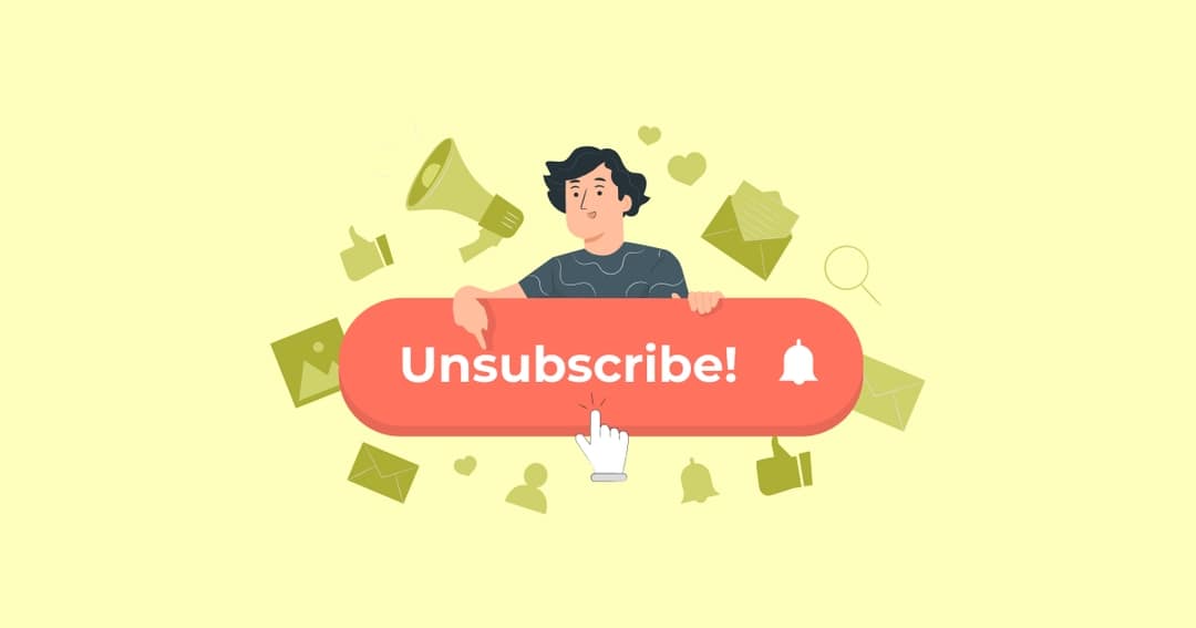 Unsubscribe page 10 examples that you can't help but copy ConvertCart
